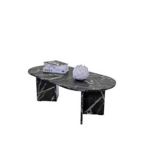 Harmony Tokyo Orta Table Basse Moderne en Marbre - Caractéristique Décorative en Marbre Vert - Product Image 4