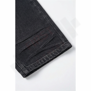 Vente en gros 2025, pantalon en jean pour homme, vintage, de haute qualité, coupe droite, ample, patchwork, jean d'hiver, jambe large, en vrac - Product Image 6