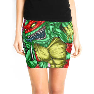 Falda DE TENIS sublimada personalizada de cintura alta, faldas de tenis transpirables de rendimiento atlético modernas y elegantes para mujer - Product Image 1