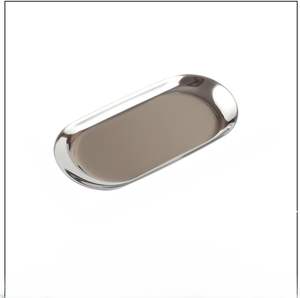 Acabado de espejo de metal thali fuerte, duradero, perfecto para uso diario en restaurantes, catering y buffet - Product Image 3