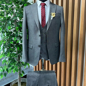 Costume de vedding de haute qualité Costumes de qualité turcs professionnels pour hommes meilleur prix Confortable préféré par les jeunes Personnalisé - Product Image 1