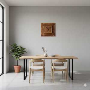 Accessoires de maison Horloge en bois élégante Tenture murale Horloges en bois naturel pour décoration de chambre Horloge murale ronde en bois - Product Image 5