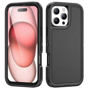 Protection d'écran pour iPhone 16 de Apple, coque de protection avec électroplaqué, qualité supérieure, dissipation de chaleur, compatible 11Pro 14 - Product Image 1