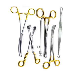 Juego de Instrumentos Quirúrgicos Ginecológicos Manuales de Acero de Alta Calidad, 18 Piezas, Juego de Dilatación y Curetaje, Ariston International SurgiRight - Product Image 4