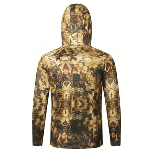 Sweat-shirts de pêche pour hommes, en matériau extérieur durable, coupe confortable, vêtements de pêche, camping, randonnée - Product Image 6