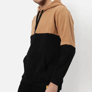 Sudadera con capucha de moda de estilo básico para hombre de suministro directo de fábrica Diseño OEM con material de poliéster/algodón para uso en invierno - Product Image 2