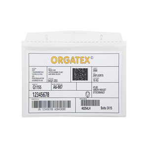 Portadocumenti con tasca trasparente magnetica, bianco, 10 pz. / confezione. (sd4m-5110-02#12) - Product Image 1
