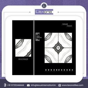 ของสะสมกระเบื้องปูพื้นผิวน้ำตาลเซรามิกดีไซน์ทันสมัยขนาด600x600มม. สำหรับห้องครัวและสวนคุณภาพมาตรฐานซัพพลายเออร์ที่เชื่อถือได้ - Product Image 4