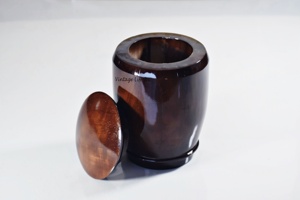 Urnes funéraires personnalisées en bois de rose, design antique artisanal, écologiques, taille et forme sur mesure, décoration intérieure pour l'hommage aux êtres humains et aux animaux de compagnie - Product Image 6