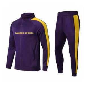 Conjuntos de chándal para hombre, chándales atléticos para hombre, conjunto de 2 piezas, deportivos atléticos, informales, con cremallera completa, para correr, chándales - Product Image 1