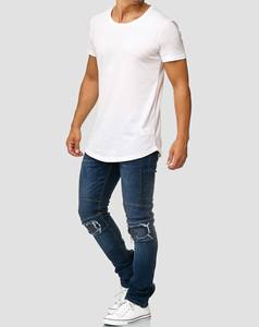<b>Men's</b> Straight Leg Denim <b>Jeans</b> Hot Selling Fashionable <b>Embroidered</b> High Street Summer Button Manufacturer Wholesale - Product Image 1