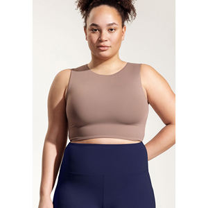 Camiseta de Yoga Elástica de Primera Calidad para Mujer, Transpirable, para Gimnasio y Entrenamiento, Ropa Deportiva Activa, Proveedor de Marca Privada OEM - Product Image 4