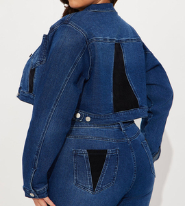 Chaquetas Vaqueras de Invierno 2025 para Mujer, Chaqueta Corta de Mezclilla Transpirable para Mujer, Chaqueta Vaquera de Talla Grande para Mujer - Product Image 6