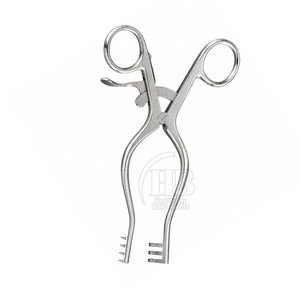 Écarteur chirurgical manuel réutilisable en acier inoxydable de qualité supérieure, à double face, à dents de râteau, pour tissus, avec poignée à cliquet - Product Image 6