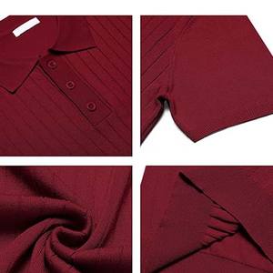 เสื้อเชิ้ตผู้ชายแบบคอปกผ้าแคนวาส ทรงปกติ ผ้าถัก ลายเรียบ แขนสั้น กันยับ น้ำหนัก 180 กรัม พร้อมตัวเลือกสกรีนโลโก้ - Product Image 5
