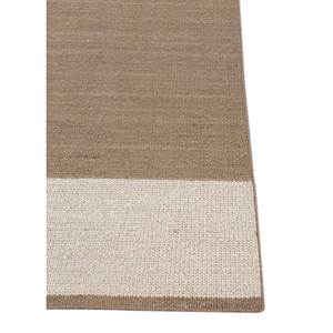 พรมทอมือลายเรขาคณิตสีเบจและสีน้ำตาล รูปทรงสี่เหลี่ยมผืนผ้า ขนาดใหญ่ 9x12 ฟุต สำหรับใช้ในบ้าน ทำด้วยมือ รุ่น Hwl-204 พรมปูพื้นห้อง - Product Image 4