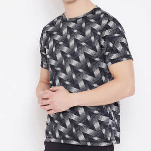 Diseño personalizado de su propia marca hombres Camiseta de manga corta hombres 100% algodón secado rápido hombre Camiseta - Product Image 2