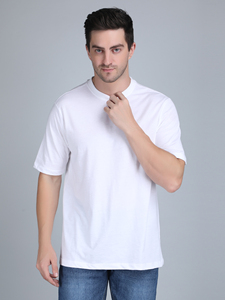 เสื้อยืดคอกลมสำหรับผู้ชายผ้าคอตตอน100% พิมพ์ลายแตกต่างกัน - Product Image 5