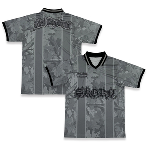 เสื้อเจอร์ซีย์ฟุตบอลชุดกีฬาทีมฟุตบอลเสื้อกีฬาฟุตบอลดีไซน์ใหม่ล่าสุดออกแบบโลโก้ได้ตามต้องการ - Product Image 1