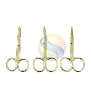 Tijeras para Cutículas de Precisión, Herramienta de Manicura de Acero Inoxidable, Tijeras para Cutículas Curvas EliteEdge |   Uñas Profesionales - Product Image 3