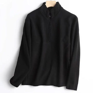 Sudadera de algodón de alta calidad de color sólido para hombres y mujeres estilo callejero cómodo largo para primavera - Product Image 5