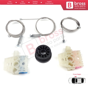 ชุดซ่อมมอเตอร์กระจกหน้าต่างด้านหน้าขวา รุ่น BWR5057 สำหรับรถ Golf MK6 A6 5K 5K1 AJ5 Variant ปี 2008-2014 5 ประตู 5K0837462 - Product Image 2