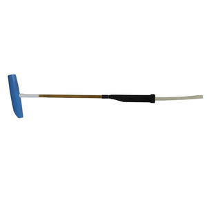 Mazos de polo de madera resistentes para práctica ecuestre, bastones de entrenamiento equilibrados para juegos de equitación, herramienta deportiva duradera con mango largo - Product Image 3