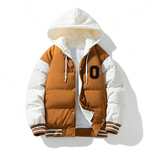 Chaqueta acolchada de calidad superior personalizada para hombre - Product Image 5