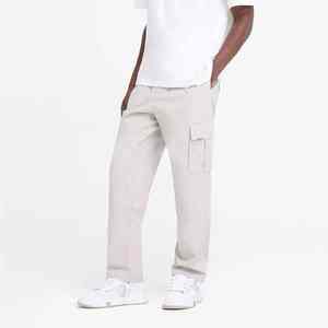 Pantalones Cargo informales de ajuste relajado para hombre, arenisca amanecer, marfil, duraderos, cómodos, multibolsillos, cintura media, suministros de pedidos a granel OEM - Product Image 5