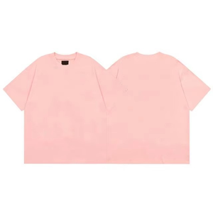 เสื้อยืดผู้ชายสีขาวบ็อกซี่เฮฟวีเวต200-220แกรม100% ผ้าฝ้ายปรับแต่งได้พิมพ์ดีทีจีสีทึบสำหรับฤดูร้อน - Product Image 3