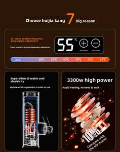 <span class=keywords><strong>Robinet</strong></span> de cuisine électrique en ABS haute température, eau chaude, fréquence variable, température constante, affichage numérique - Product Image 3