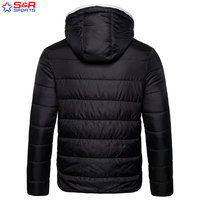 Vestes pour hommes en peluche personnalisées et résistantes Vestes pour hommes en hiver de haute qualité