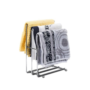 Serviettes de cuisine brodées en coton biologique tissé côtelé de golf 40x60cm 180 GSM Textiles de cuisine anti-rétrécissement à séchage rapide - Product Image 5