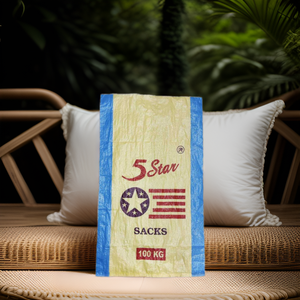 Bolsas de saco de PP de alta calidad reciclables impresas con logotipo personalizado, fabricante indio para agricultura, productos fertilizantes de harina - Product Image 3