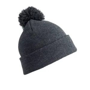 Chapeau en laine à pompon promotionnel pour merchandising personnalisé - Product Image 6