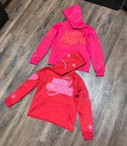 100% Cotton Unisex Cotton Sweat Suits Oversized Streetwear Puff Print Embroidery Thermal Custom French basics cotton blended - Product Image 1