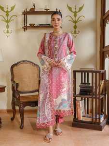 Alta calidad señoras Kameez Shalwar estilo de invierno moderno impreso algodón/Khaddi/trajes de lino diseño paquistaní Salwar Kameez - Product Image 3