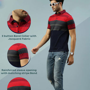 Nueva moda de manga corta para hombres para Polos Casual impreso verano OEM camisetas de alta calidad - Product Image 4