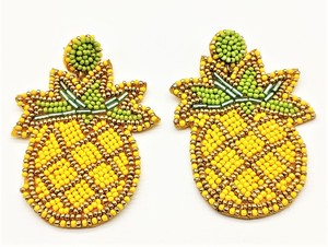 2024 boucles d'oreilles créoles perlées mode bohème à la main lunatique boucles d'oreilles pour femmes bijoux cerceau perle gland boucles d'oreilles Offre Spéciale - Product Image 3