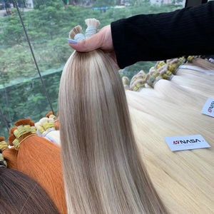 Fournisseur en gros de cheveux vierges vietnamiens Nasa, extensions en vrac, teintes, bruts, ondulés, lisses, donneur unique, pré-collés, qualité piano, usine du Vietnam - Product Image 1