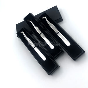 RMI haute qualité nouveau produit tendance noir carte boîte emballage unique pince à épiler boîte ensemble d'emballage - Product Image 3