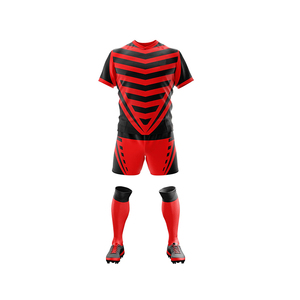 Uniformes de Rugby Deportivos Unisex con Diseño Personalizado, Conjuntos de Camisetas Sublimadas OEM con Tela Transpirable Antibacteriana - Product Image 1