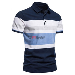 Camisetas Polo de estilo callejero personalizadas OEM para hombre de talla grande, manga corta, transpirables, precio al por mayor, fabricante original - Product Image 4