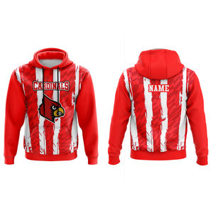 Sweat à capuche personnalisé de haute qualité Vente en gros Sweats à capuche pour hommes avec logo personnalisé Impression intégrale 100% polyester Sublimation pour le sport - Product Image 3