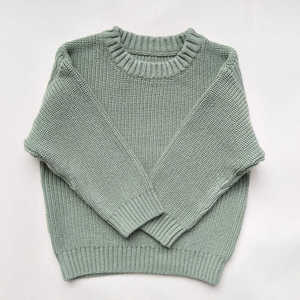 เสื้อกันหนาวแบบสวมหัวถักสำหรับเด็ก,เสื้อกันหนาวแบบสวมหัวลำลองฤดูใบไม้ร่วงและฤดูหนาว - Product Image 4