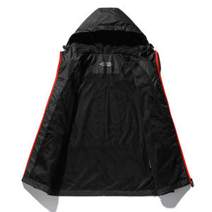 Chaqueta de senderismo impermeable a prueba de viento para hombre, impermeable transpirable para correr, chaqueta térmica para exteriores - Product Image 3
