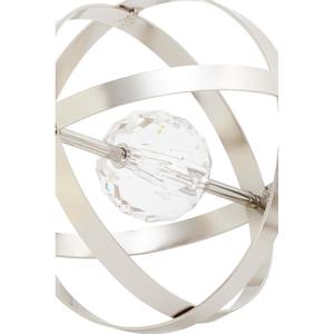 Escultura de Mesa Redonda Plateada Contemporánea, Objeto Decorativo Creativo para Mesa de Salón o Espacio de Trabajo, Procedente de la India - Product Image 2