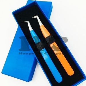 กล่องแหนบใส่การ์ดแบบใหม่อุปกรณ์ต่อขนตาปลอมสแตนเลสกล่องกระดาษเพื่อความยั่งยืน - Product Image 1