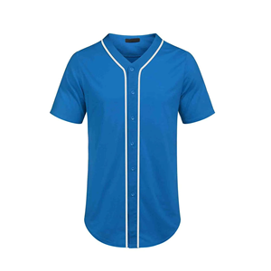 Vente chaude Hommes Baseball Uniformes Polyester Personnalisé Nouveau Style Respirant À Séchage Rapide Ras Du Cou Broderie Confortable - Product Image 2