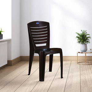 Silla de plástico sin brazos duradera y fácil de limpiar con diseño contemporáneo que ofrece una comodidad excepcional para salones de comedor escuelas - Product Image 3